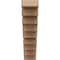 Ekena Millwork 5"W x 20"D x 20"H Thin Landon Rough Cedar Woodgrain TimberThane Corbel, Primed Tan CORUR05X20X20LANRCPR - alternate 2